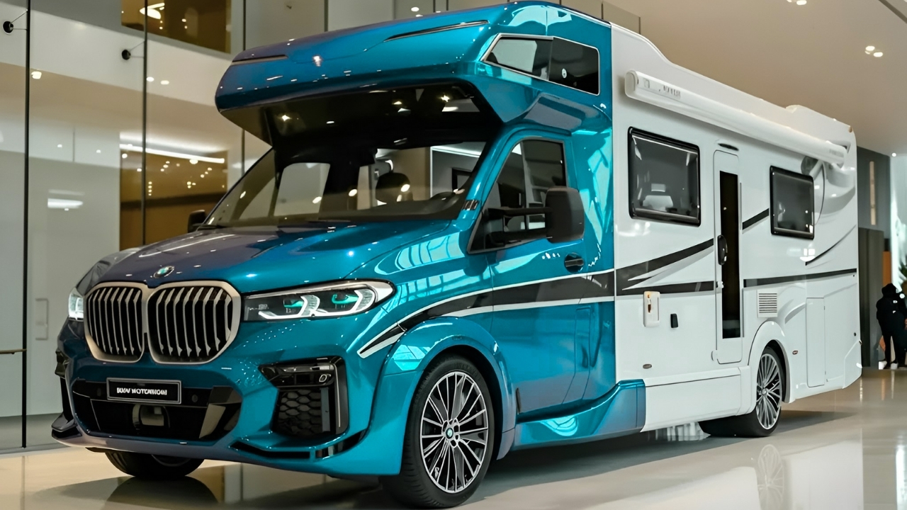 BMW Motorhome 2026: lujo futurista sobre ruedas para viajar sin límites
